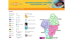 Desktop Screenshot of benin-health-map.org